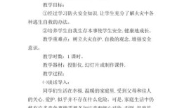 小学二年级法制安全教育教案