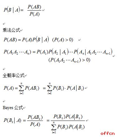 考研数学公式技巧总结